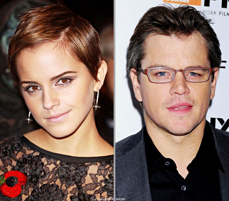 Emma Watson Went Red Upon Meeting Matt Damon