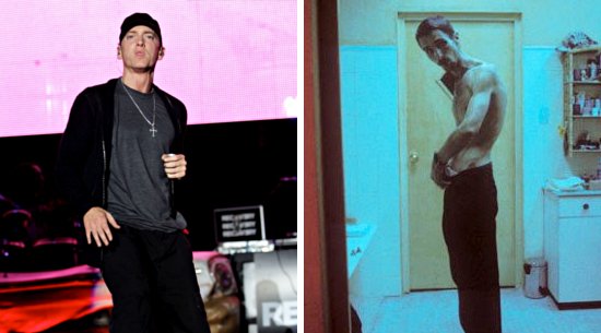 Eminem Swapped Drug Addiction for Running Obsession to Look Like Christian Bale