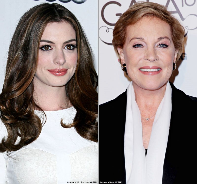 Report: Anne Hathaway and Julie Andrews Set for 'Glee'