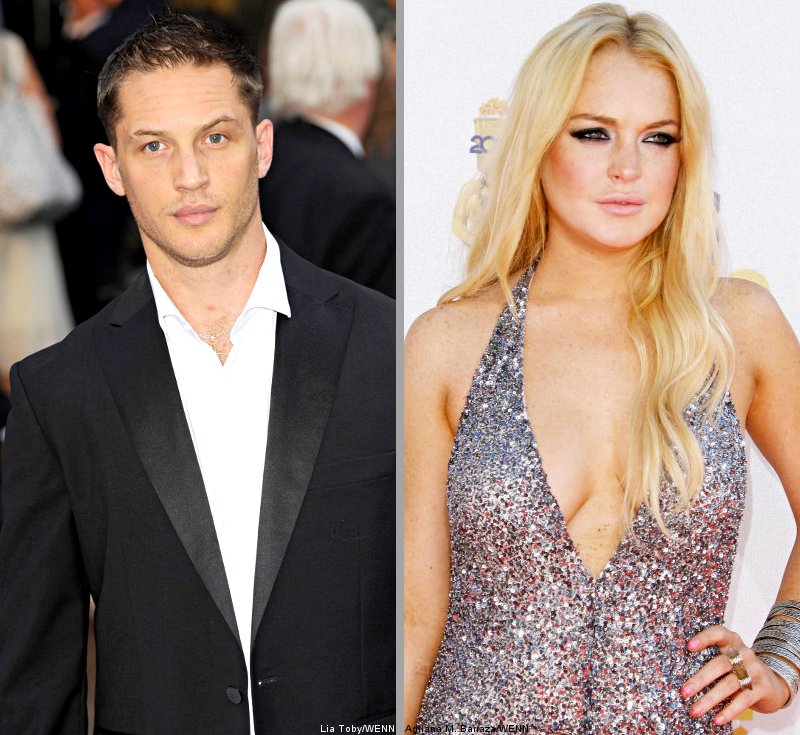 Tom Hardy Denies Being Lindsay Lohan's Sobriety Sponsor