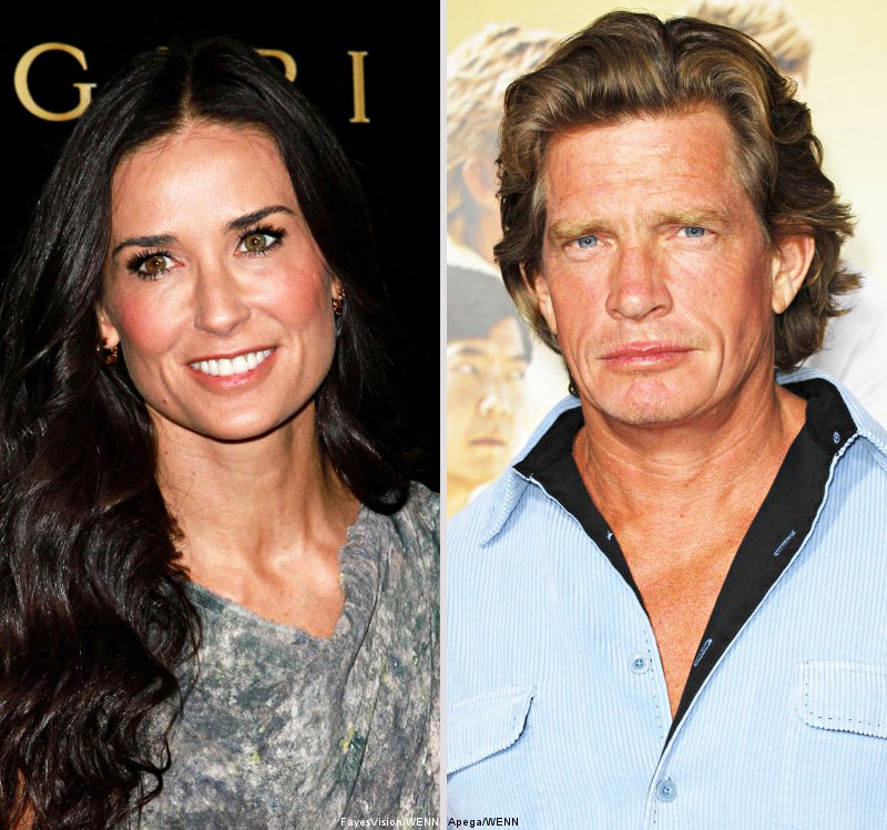 Demi Moore'Crushed' Thomas Haden Church's Rib on Movie Set