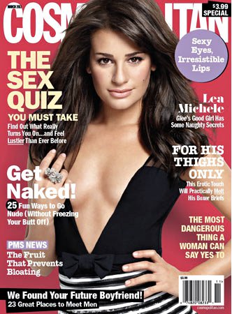 lea michele cosmopolitan article. Lea Michele#39;s Cosmopolitan