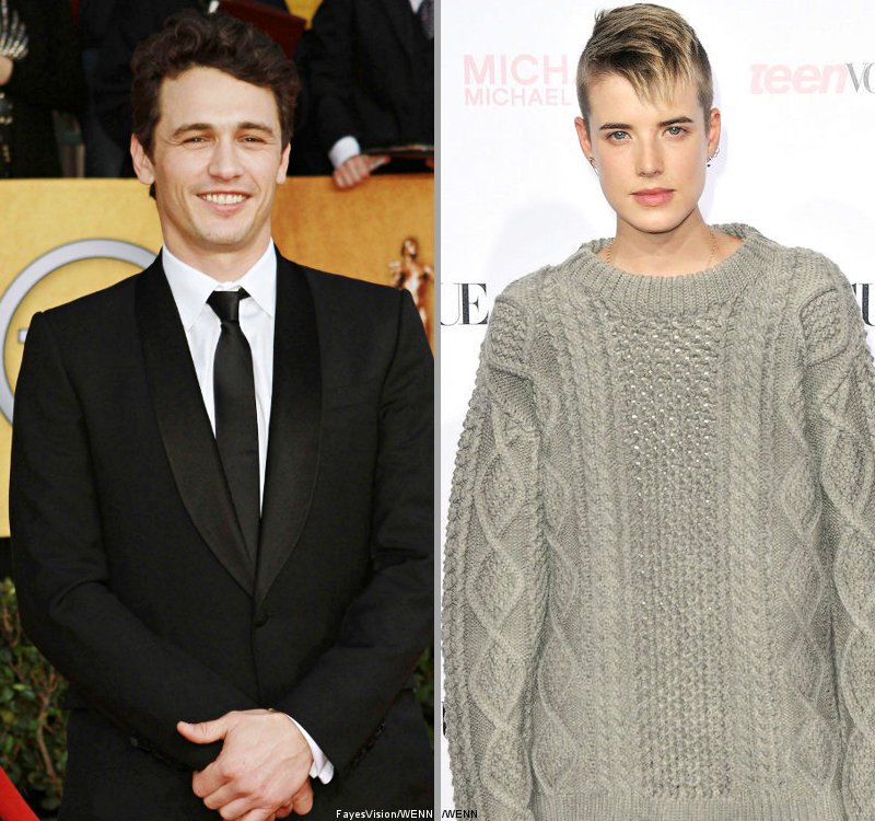 agyness deyn james franco. James Franco and Agyness Deyn