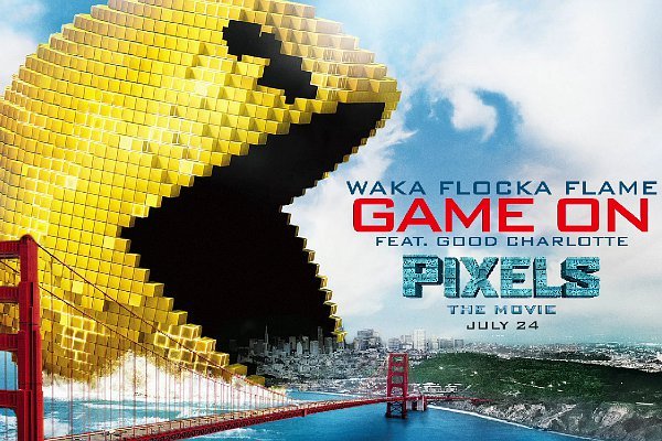Waka Flocka Flame and Good Charlotte Team Up for 'Game On' From 'Pixels' Movie
