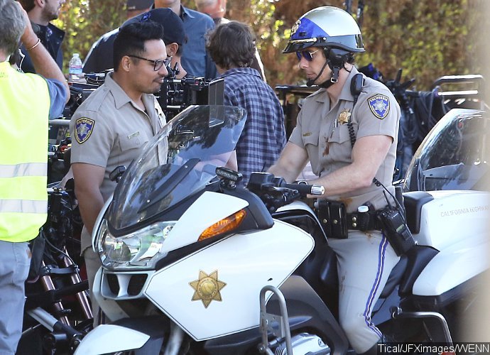 See Dax Shepard and Michael Pena for the First Time on Set of 'CHiPs' Remake