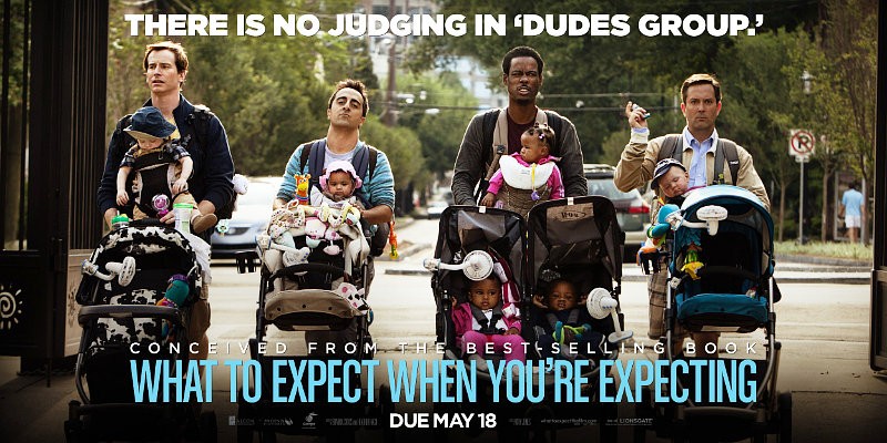 what to expect when you re expecting focuses on baby toting fathers What to Expect When You're Expecting