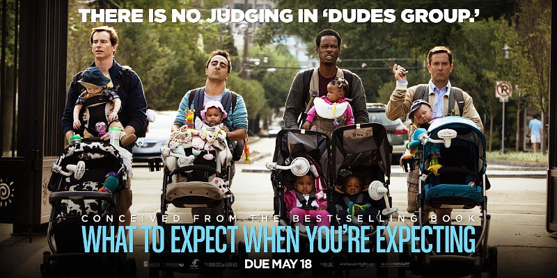 What To Expect When You Re Expecting Focuses On Baby Toting Fathers What To Expect When You'Re Expecting