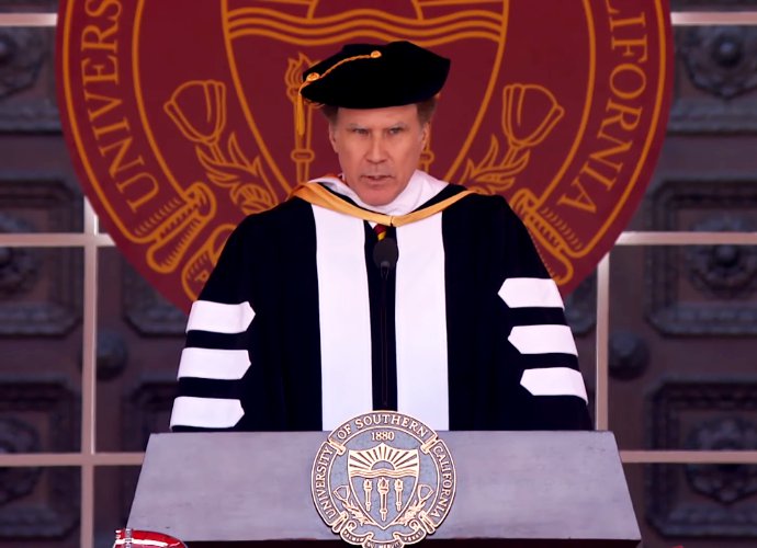 Will Ferrell Ends His USC Commencement Speech by Singing 'I Will Always Love You'