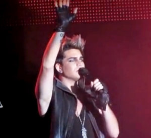 World Premiere of Adam Lambert's New Song 'Outlaws of Love'