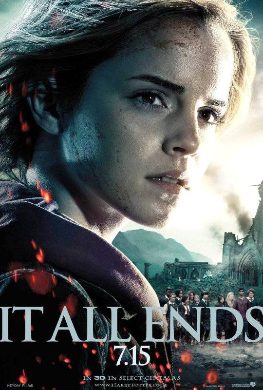 harry potter and the deathly hallows poster hermione. After Harry Potter got his