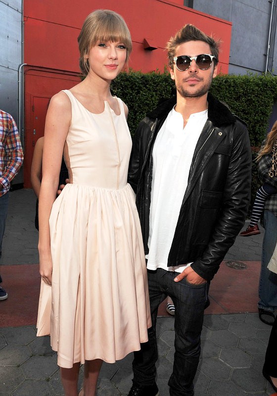 Zac Efron Looks Casual as Taylor Swift Goes Classy Vintage at ...