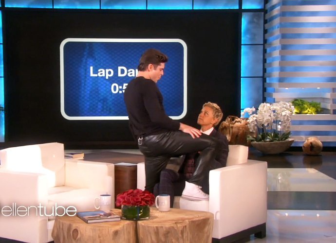 Watch Zac Efron Twerk and Give Ellen DeGeneres Sexy Lap Dance
