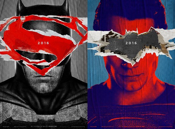Zack Snyder Reveals Two 'Batman v Superman: Dawn of Justice' Posters