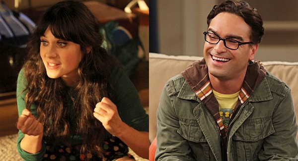 ZOOEY DESCHANEL, Johnny Galecki and More TV Stars React to Golden Globe ...