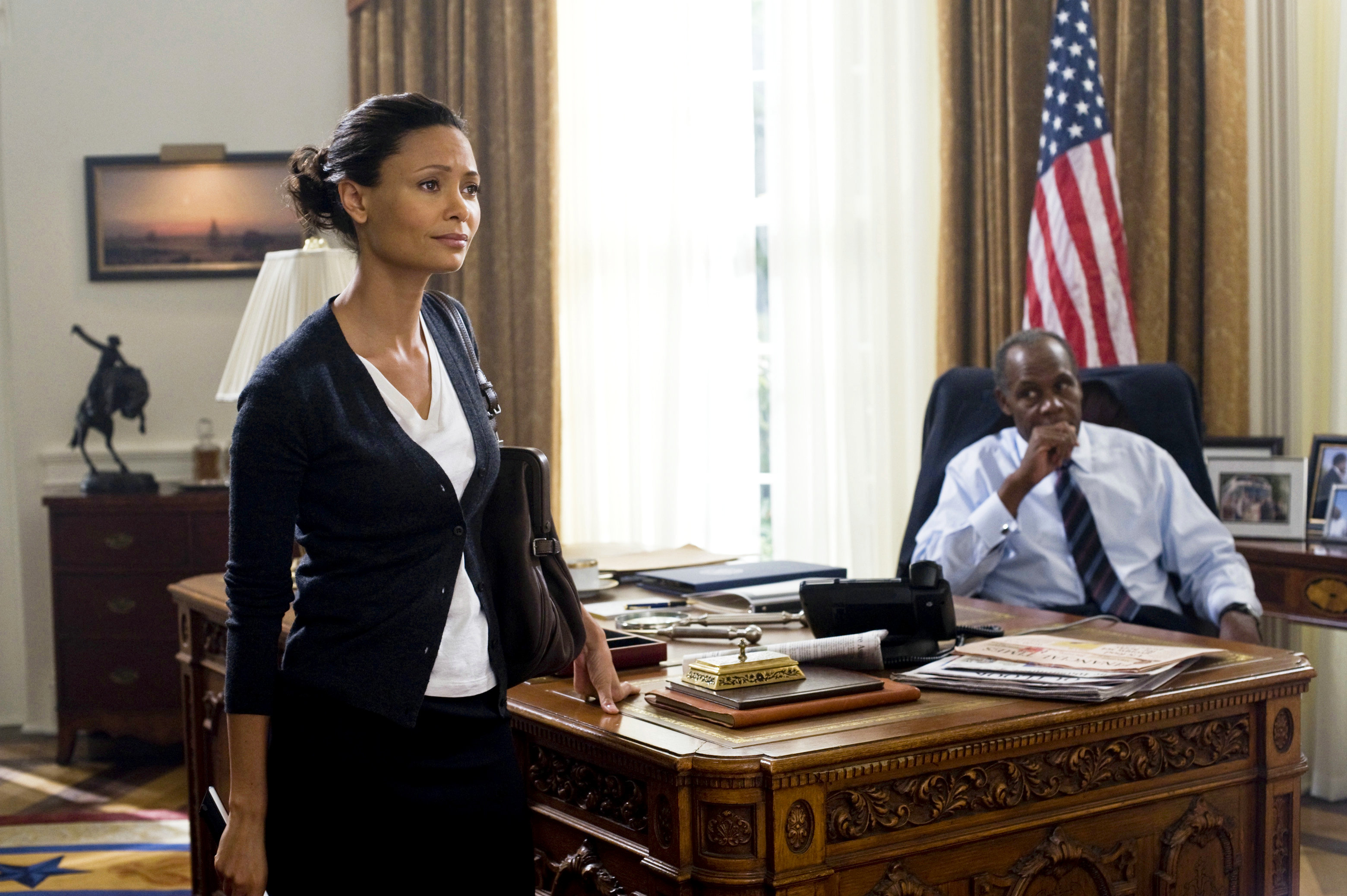 Thandie Newton stars as Laura Wilson in Columbia Pictures' 2012 (2009)