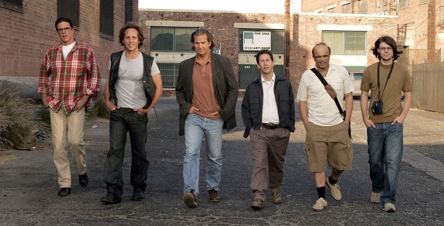 [L-R] Ted Danson, William Fichtner, Jeff Bridges, Tim Blake Nelson, Joe Pantoliano and Patrick Fugit in First Look Pictures' The Amateurs (2007)
