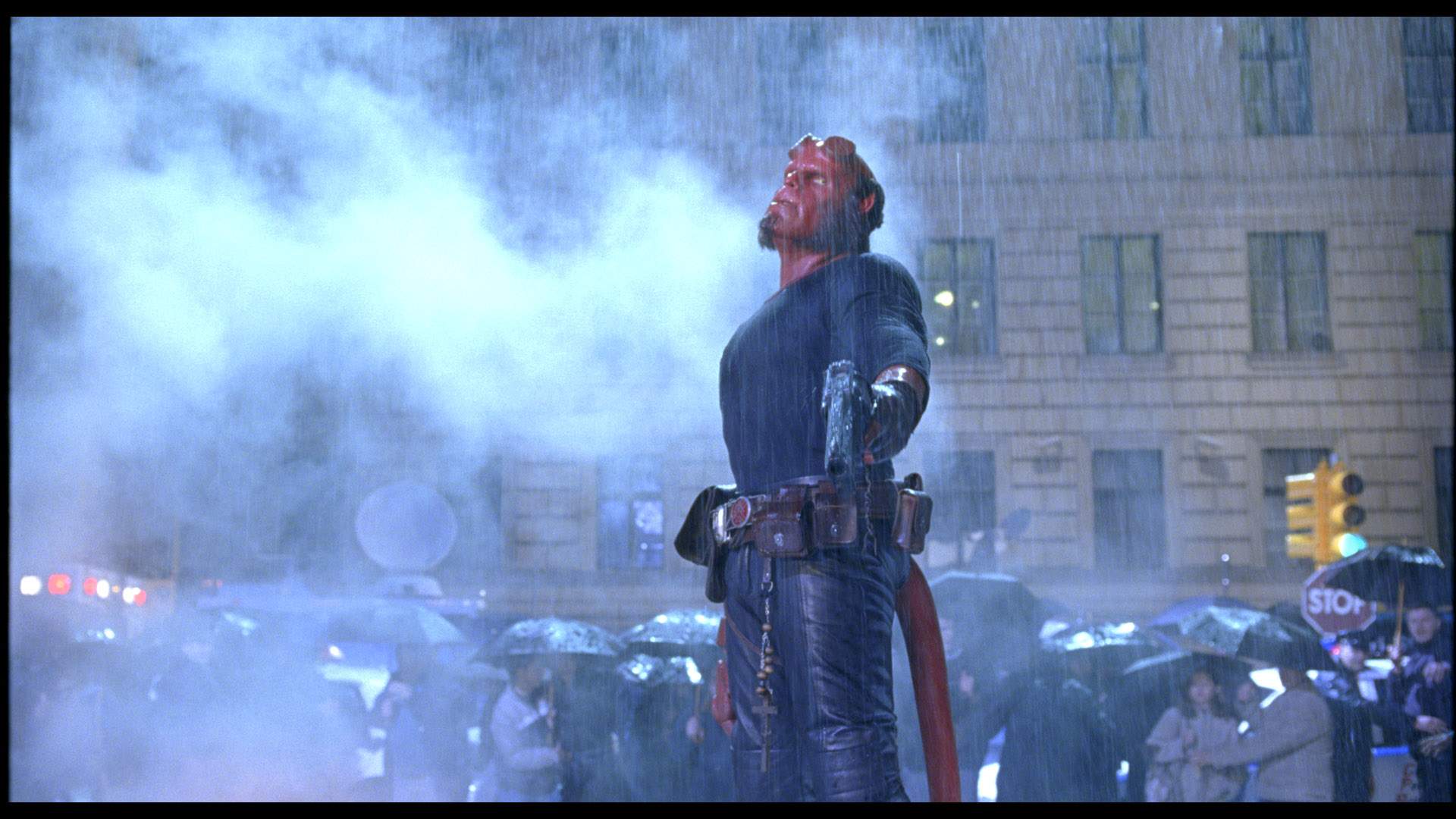 Ron Perlman as Hellboy in Universal Pictures' Hellboy II: The Golden Army (2008)