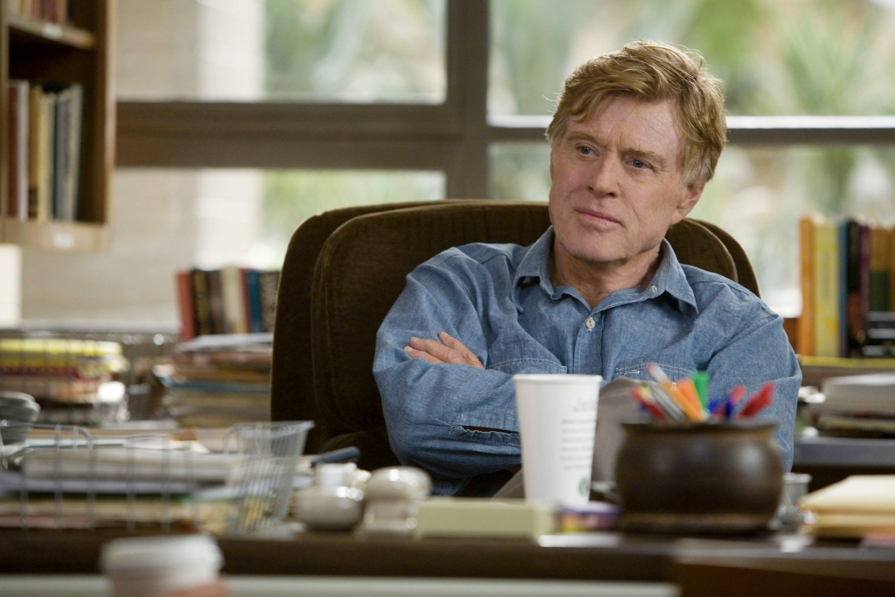 ROBERT REDFORD stars in and directs United Artists/MGM Pictures' LIONS FOR LAMBS (2007). Photo by: David James.
