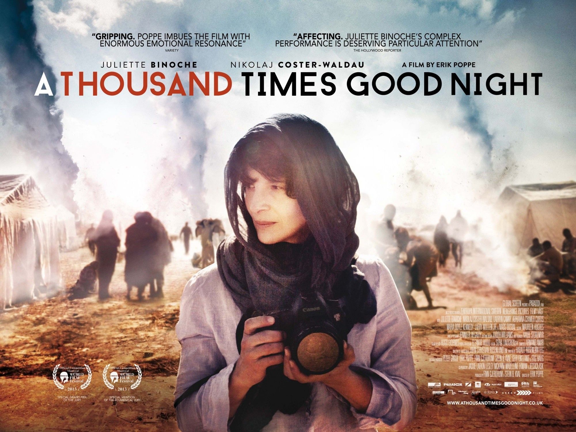 Poster of Film Movement's A Thousand Times Good Night (2014)