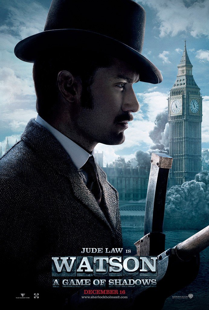 Poster of Warner Bros. Pictures' Sherlock Holmes: A Game of Shadows (2011)