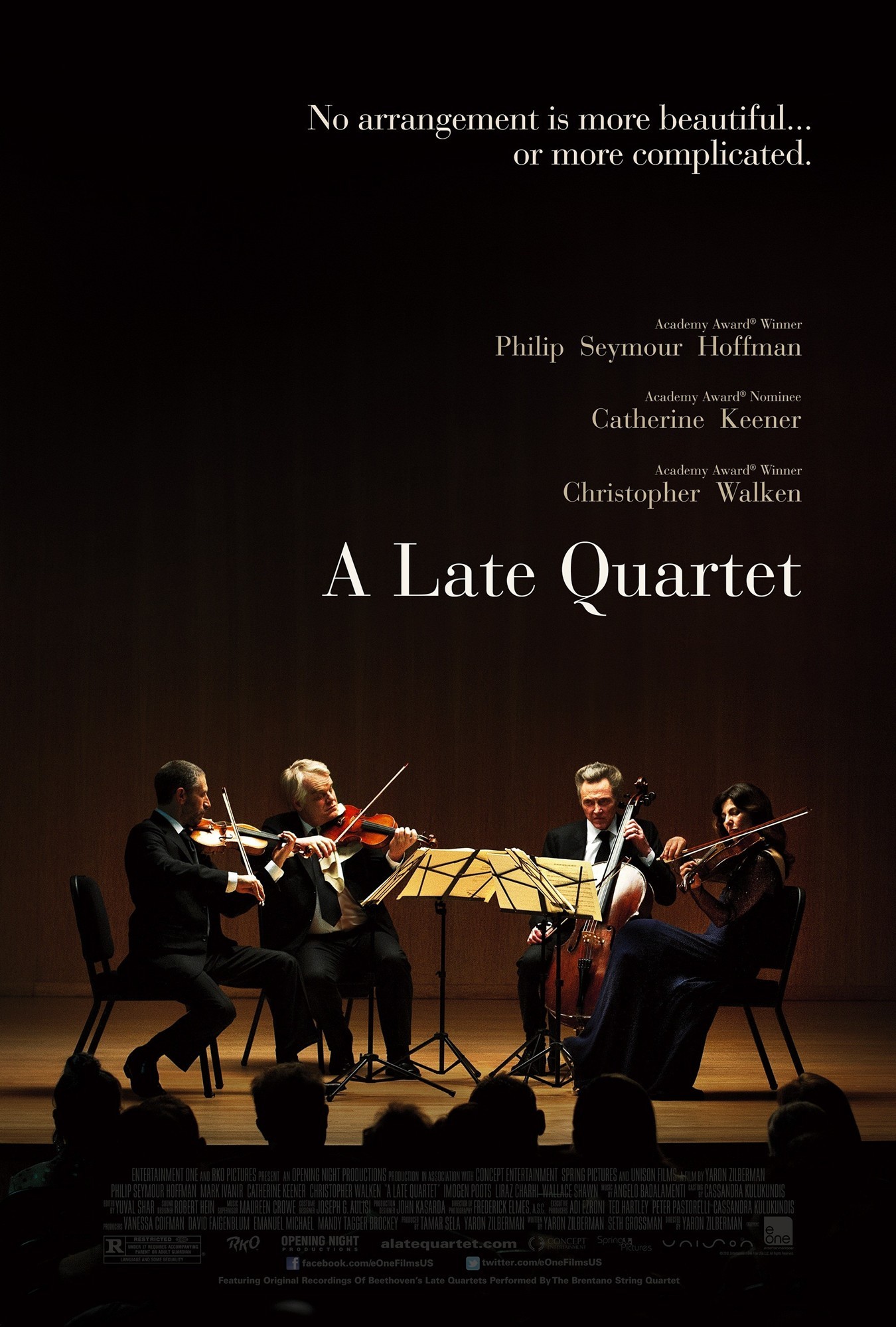 Poster of Entertainment One's A Late Quartet (2013)