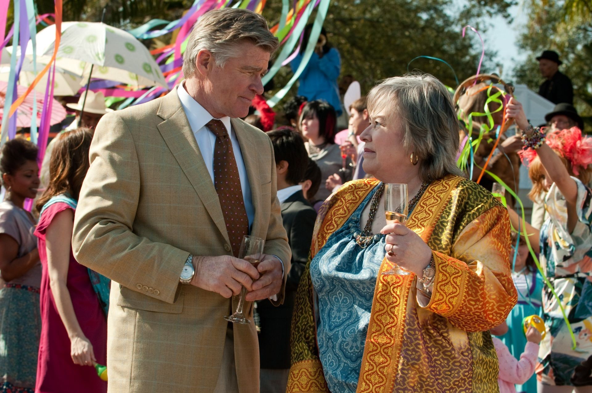 Treat Williams stars as Jack Corbett and Kathy Bates stars as Beverly Corbett in Millennium Entertainment's A Little Bit of Heaven (2012). Photo credit by Patti Perret.