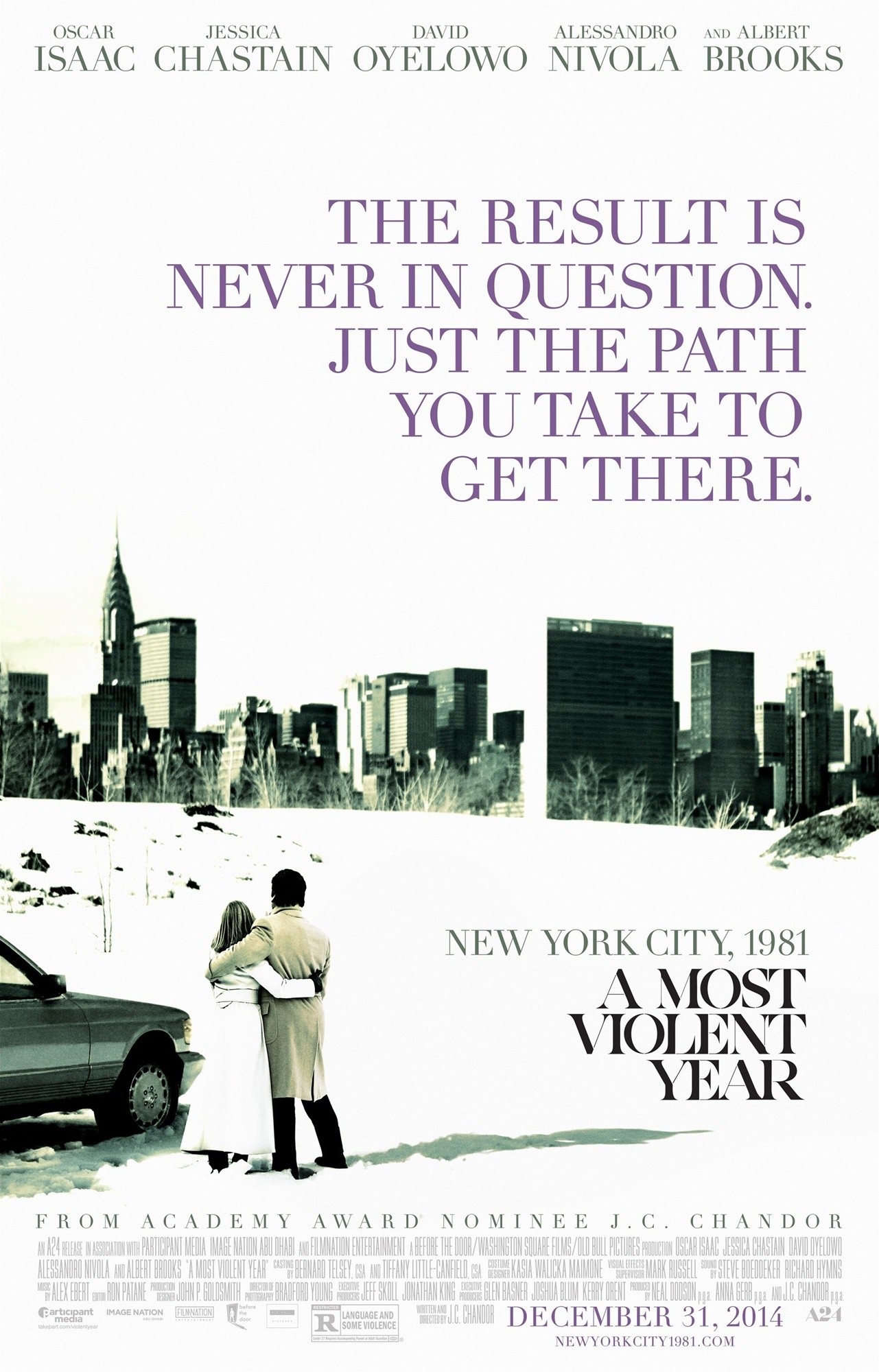 Poster of A24's A Most Violent Year (2014)