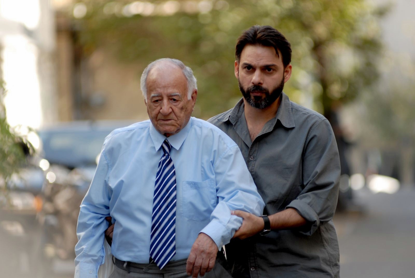 Ali-Asghar Shahbazi stars as Nader's Father and Peyman Maadi stars as Nader in Sony Pictures Classics' A Separation (2011)