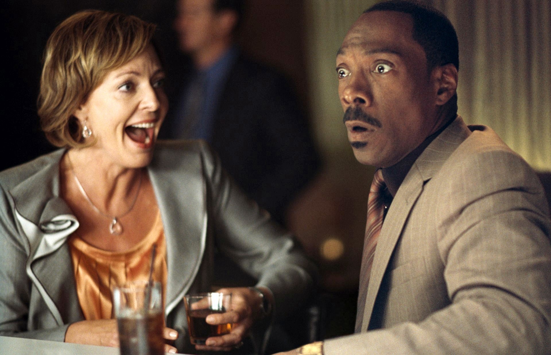 Allison Janney stars as Samantha Davis and Eddie Murphy stars as Jack McCall in DreamWorks SKG's A Thousand Words (2012). Photo credit by Bruce McBroom.