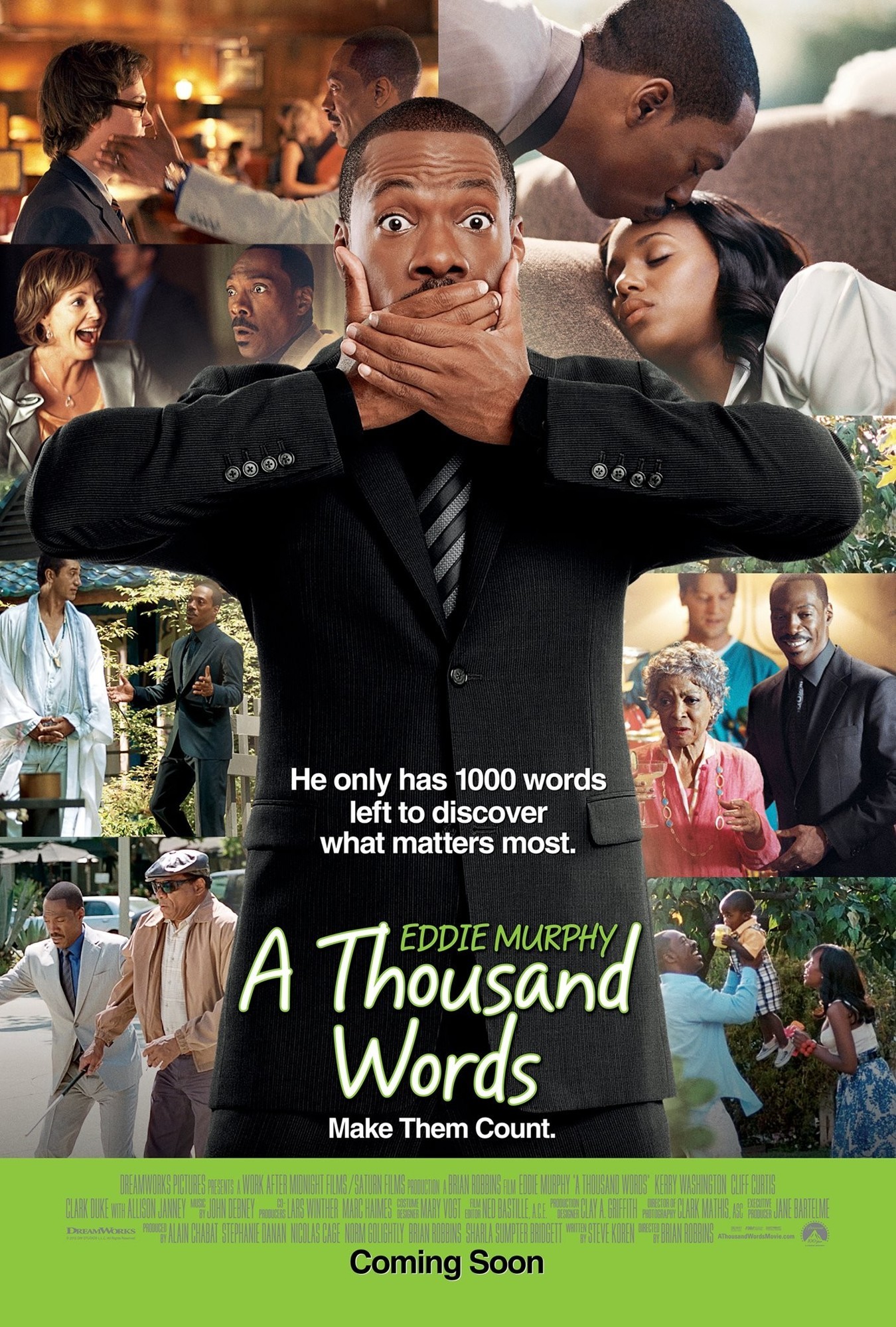 Poster of DreamWorks SKG's A Thousand Words (2012)