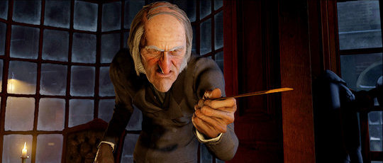 A scene from Walt Disney Pictures' A Christmas Carol (2009)