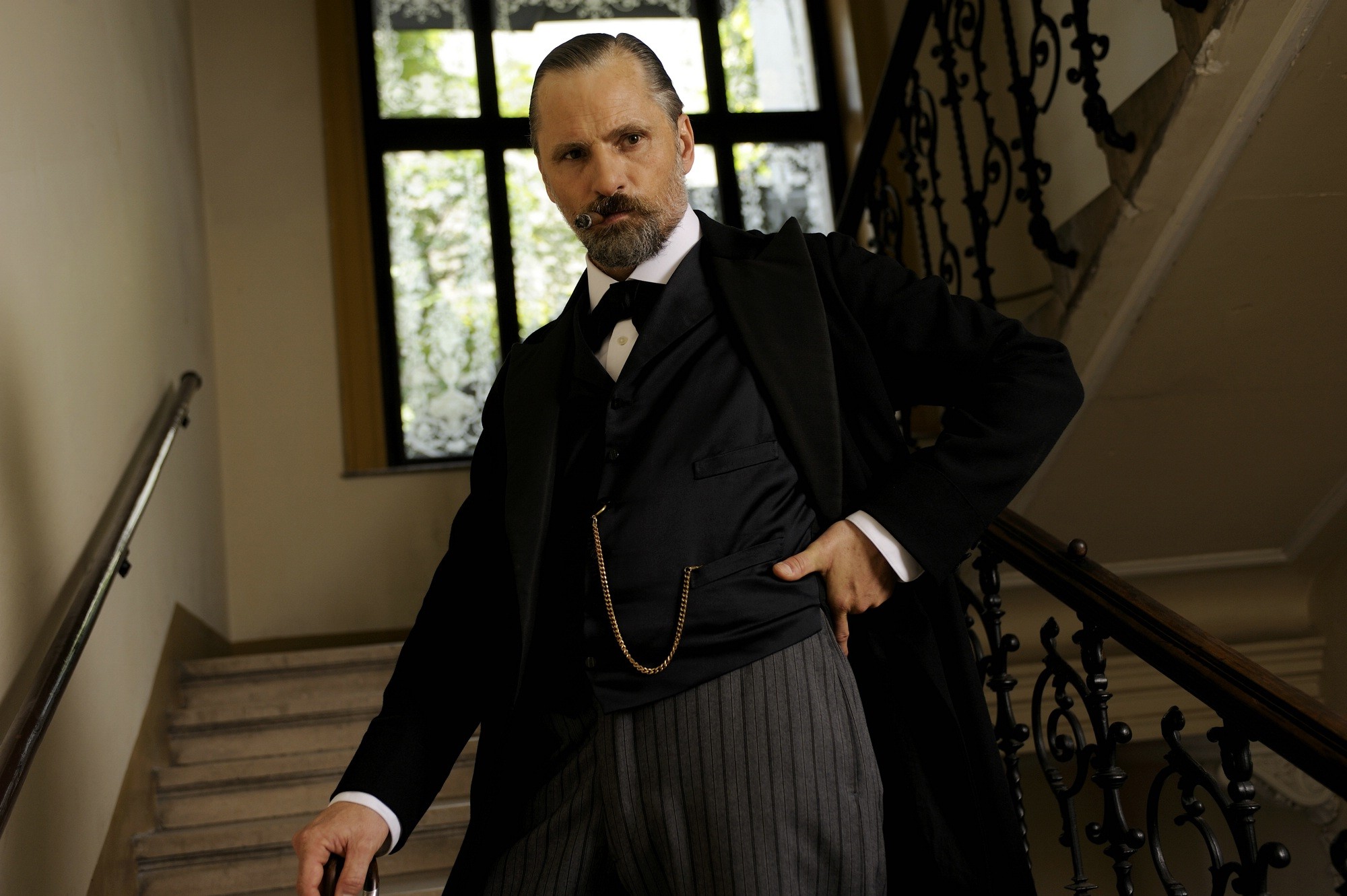 Viggo Mortensen stars as Sigmund Freud in Sony Pictures Classics' A Dangerous Method (2011)