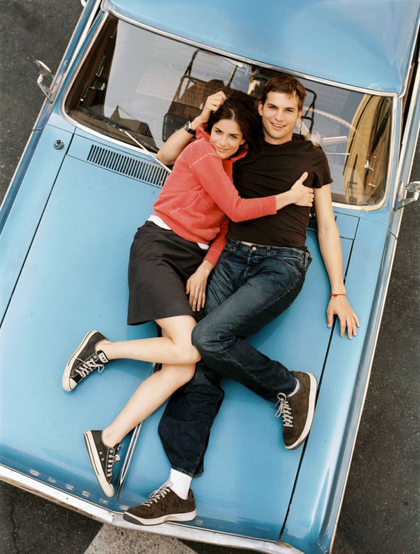 Ashton Kutcher and Amanda Peet in Touchstone Pictures' 