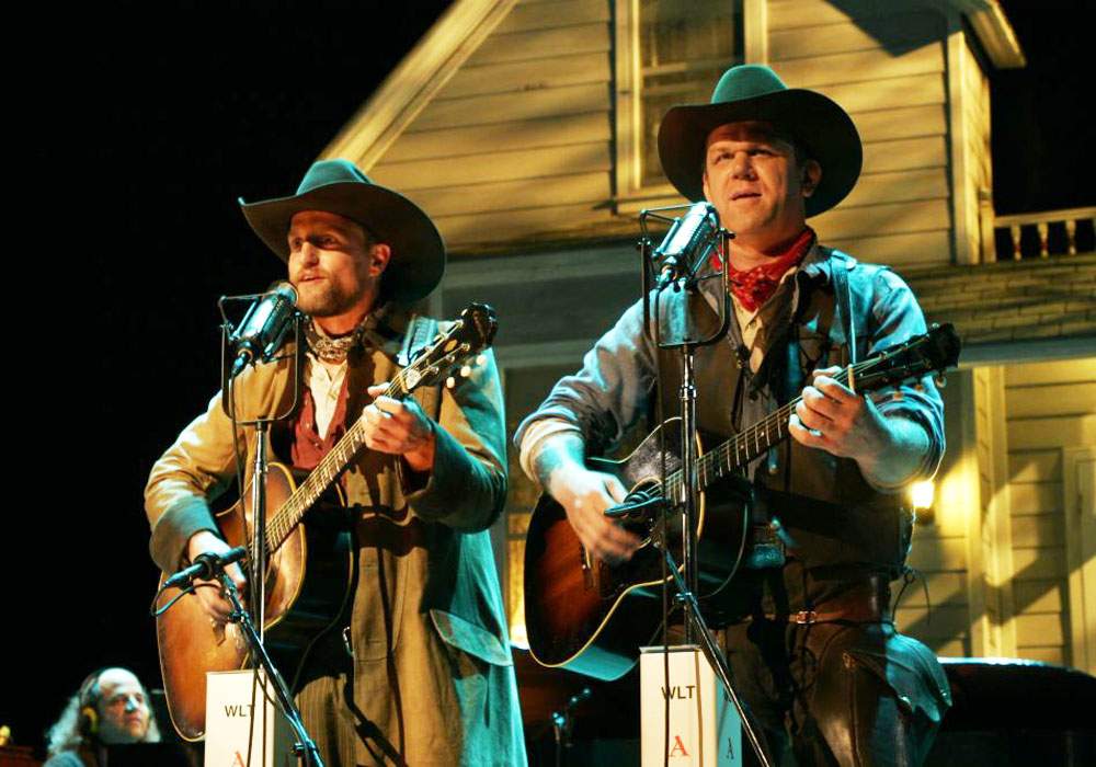 Woody Harrelson and John C. Reilly in Picturehouse's A Prairie Home Companion (2006)