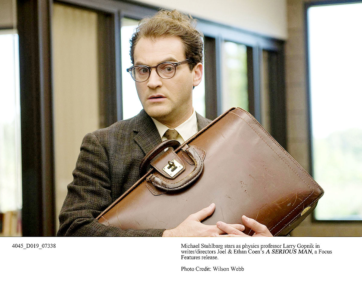 Michael Stuhlbarg stars as Larry Gopnik in Focus Features' A Serious Man (2009). Photo credit by Wilson Webb.