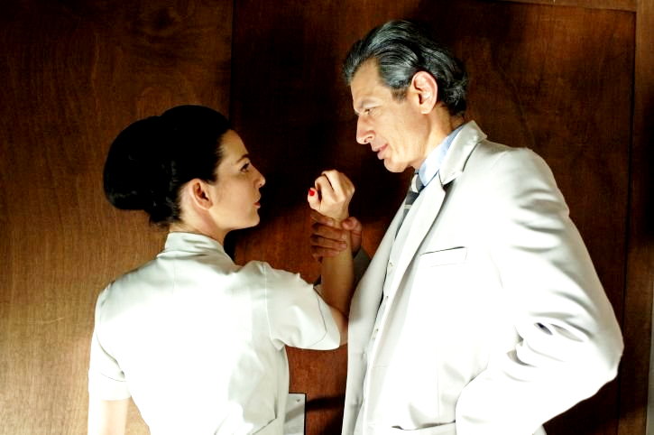 Ayelet Zurer stars as Gina Grey and Jeff Goldblum stars as Adam Stein in Bleiberg Entertainment's Adam Resurrected (2008)