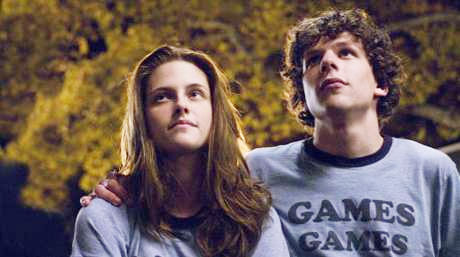 Kristen Stewart stars as Em and Jesse Eisenberg stars as James Brennan in Miramax Films' Adventureland (2009)