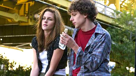 Kristen Stewart stars as Em and Jesse Eisenberg stars as James Brennan in Miramax Films' Adventureland (2009)