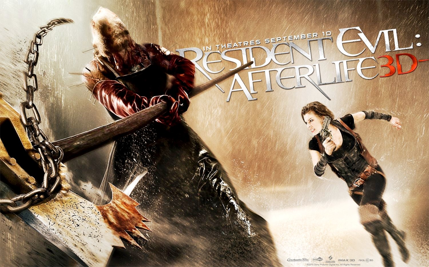 Poster of Screen Gems' Resident Evil: Afterlife (2010)