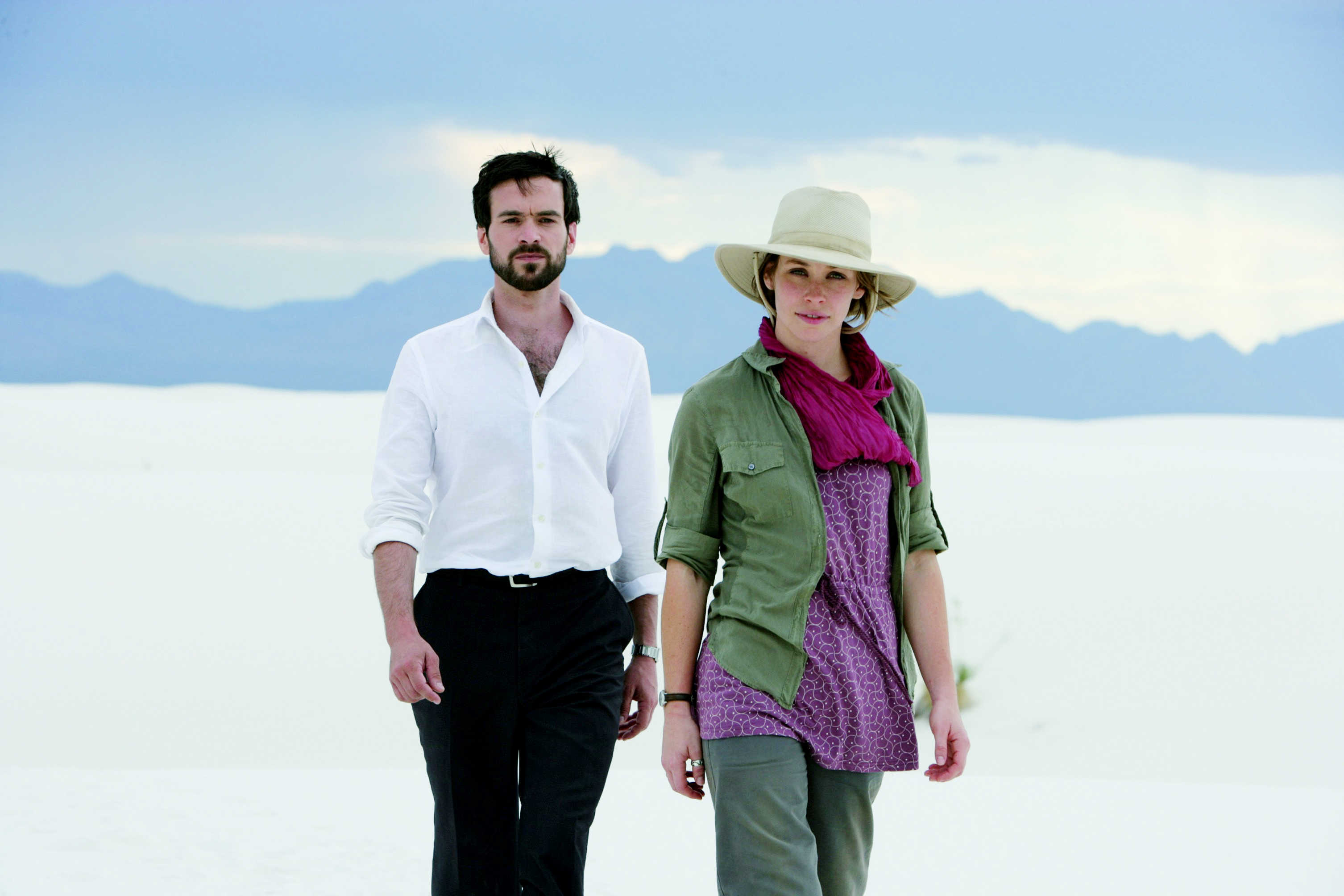 Romain Duris stars as Nathan and Evangeline Lilly stars as Claire in Salty Features' Afterwards (2009)