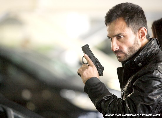 Saif Ali Khan stars as Agent Vinod in Eros International's Agent Vinod (2012)