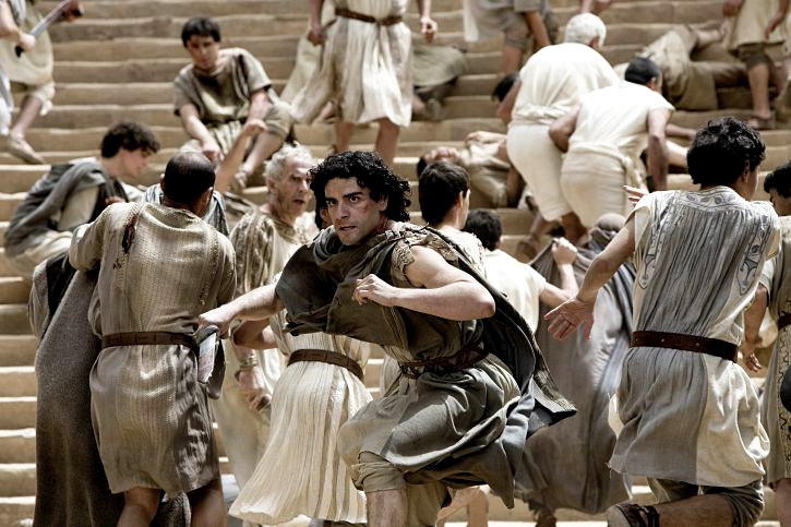 Oscar Isaac stars as Orestes in Newmarket Films' Agora (2010)
