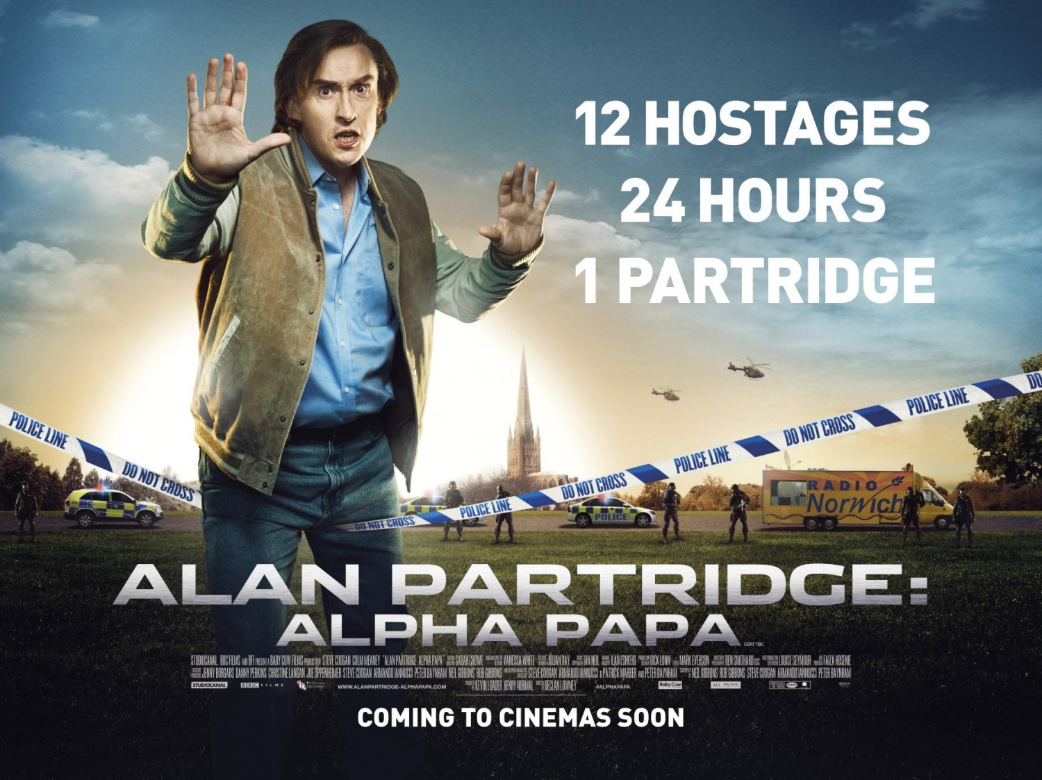 Poster of Magnolia Pictures' Alan Partridge: Alpha Papa (2014)