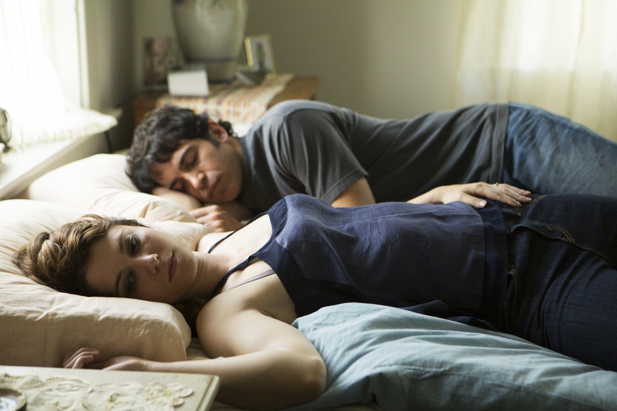 Mary Elizabeth Winstead stars as Alex and Chris Messina stars as George in Screen Media Films' Alex of Venice (2015)
