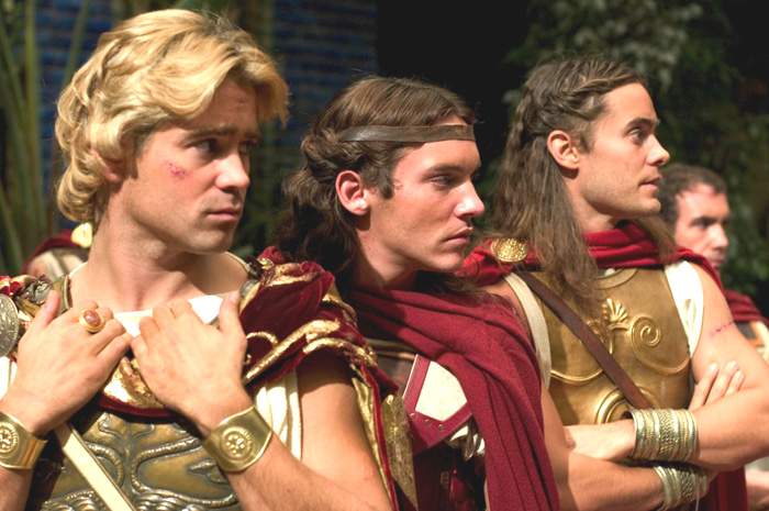 Colin Farrell, Jonathan Rhys-Meyers and Jared Leto in Oliver Stone' Alexander (2004)