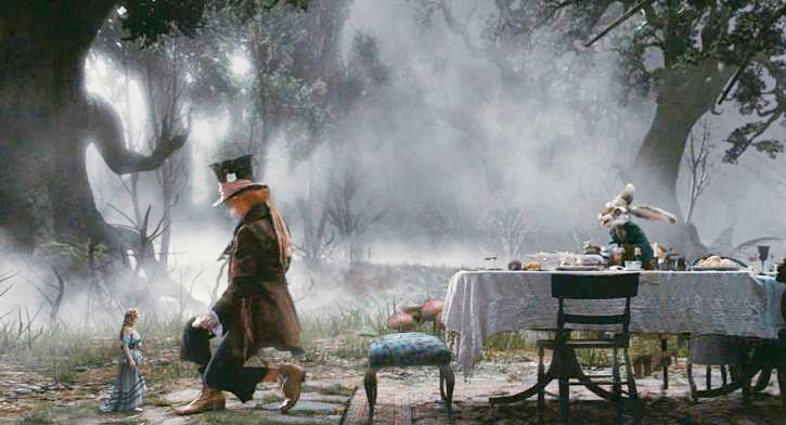 A scene from Walt Disney Pictures' Alice in Wonderland (2010)