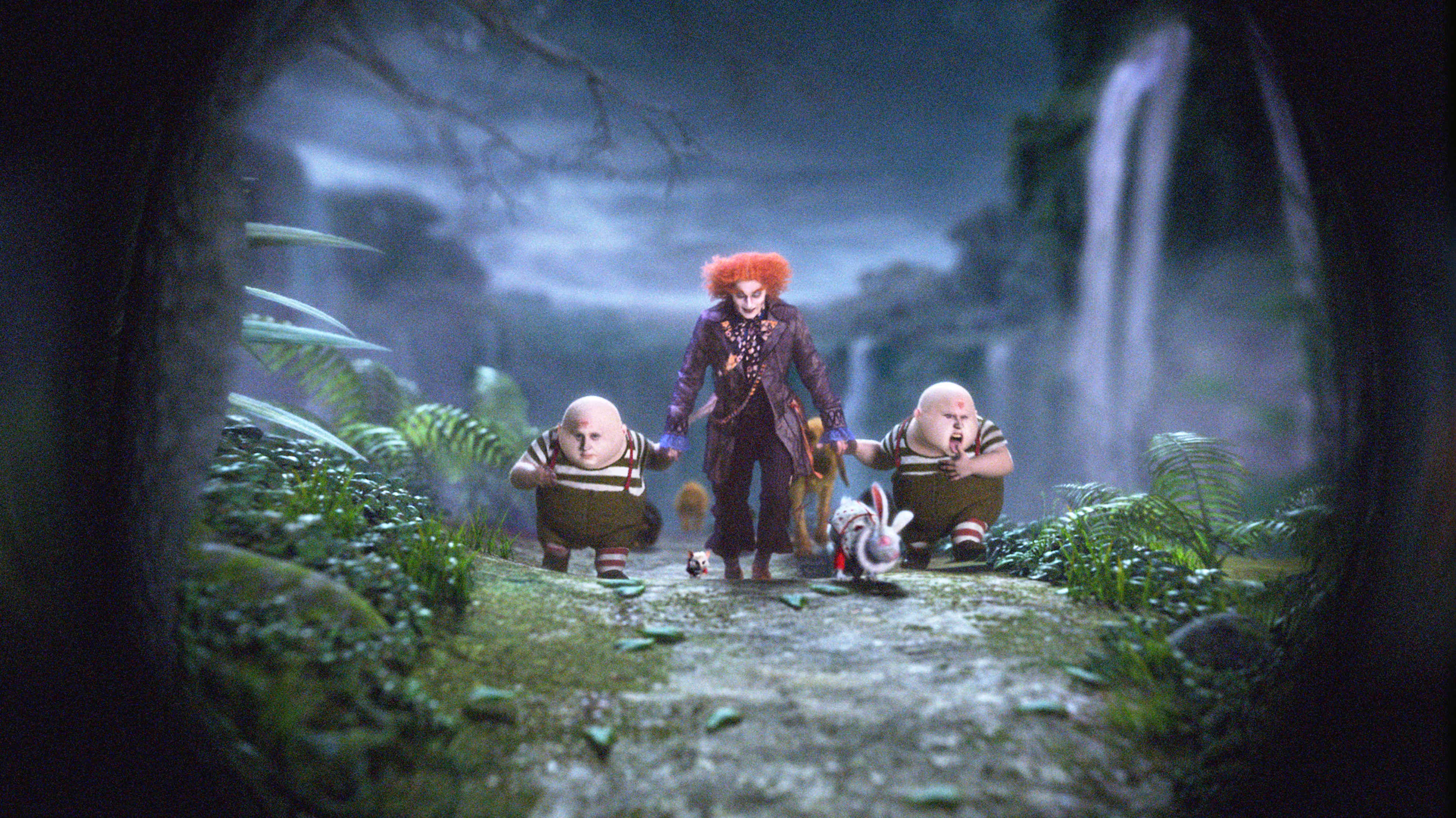 A scene from Walt Disney Pictures' Alice in Wonderland (2010)