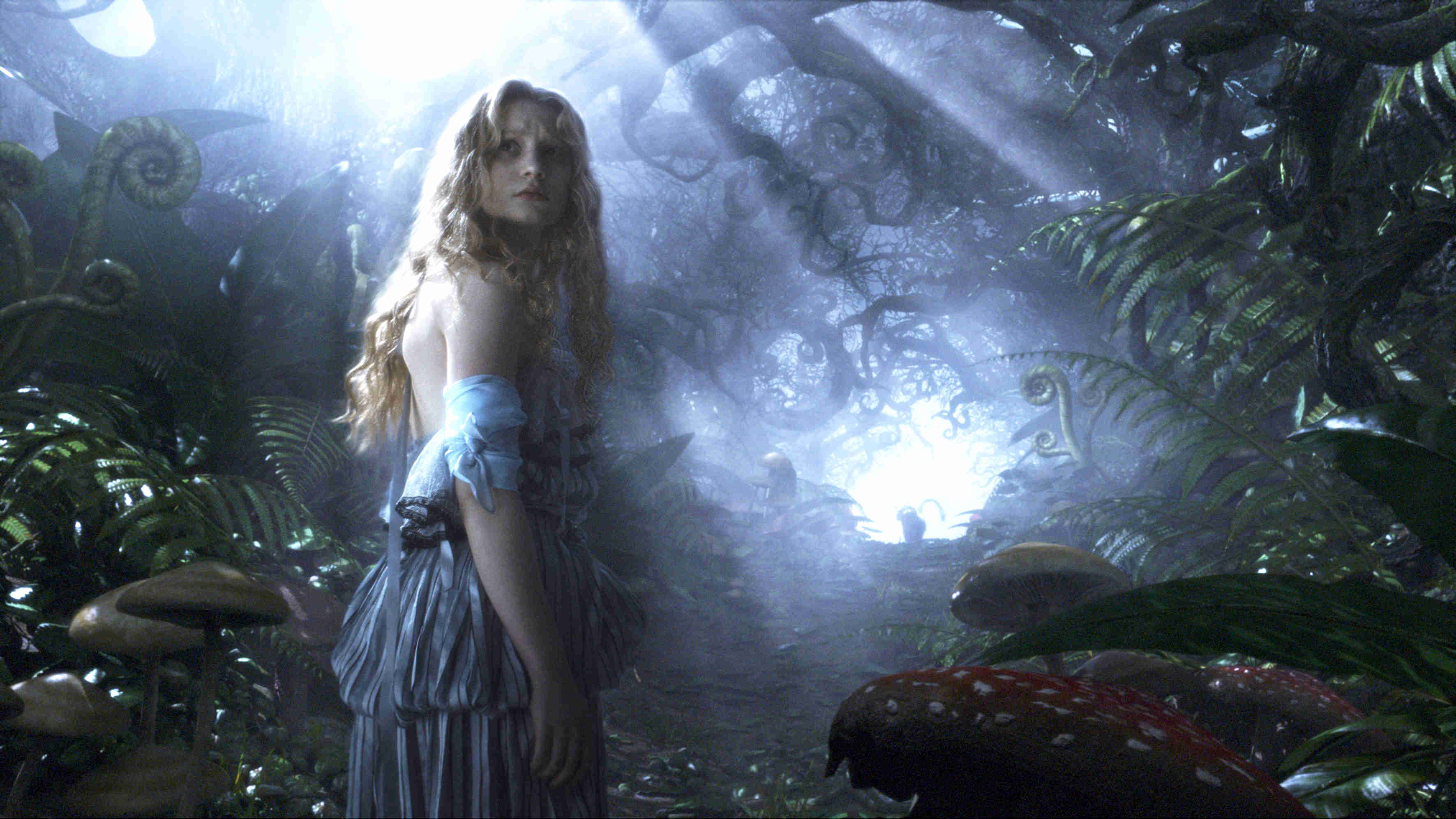 A scene from Walt Disney Pictures' Alice in Wonderland (2010)