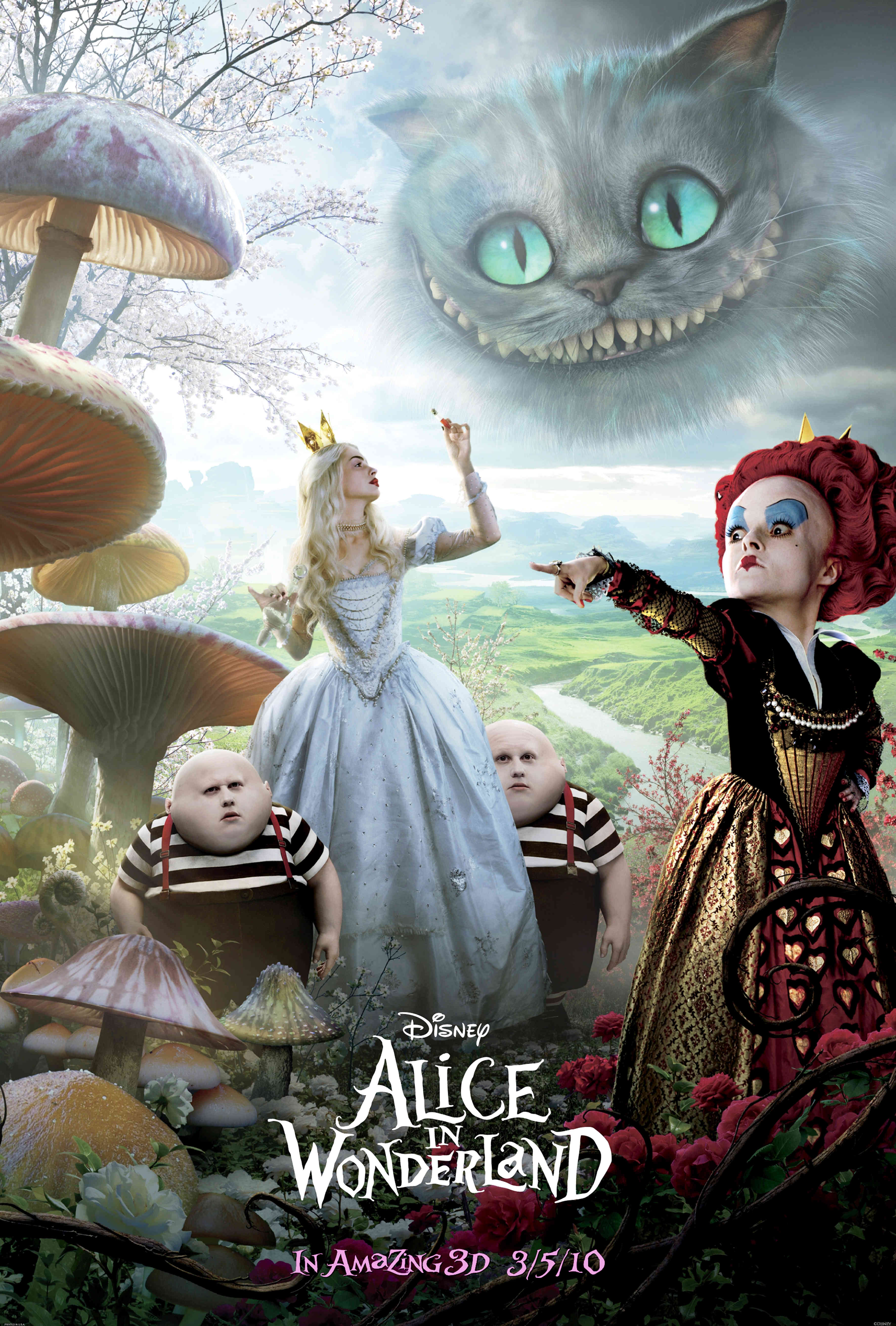 Poster of Alice in Wonderland (2010)