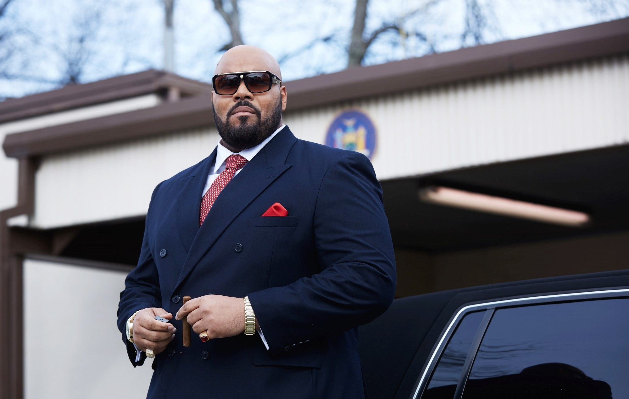 Dominic L. Santana stars as Suge Knight in Summit Entertainment's All Eyez on Me (2017)